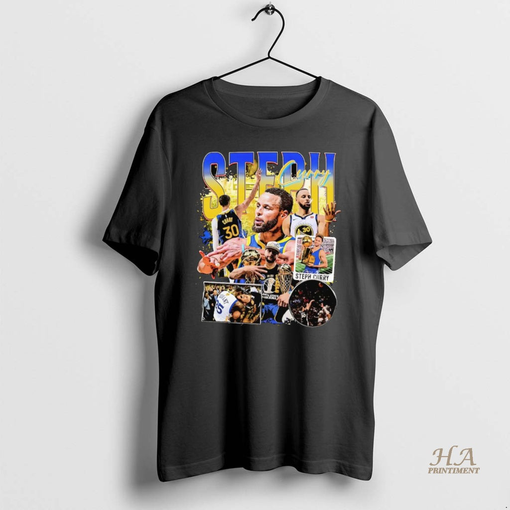 Official Steph Curry Trophy Collage Golden State Warriors