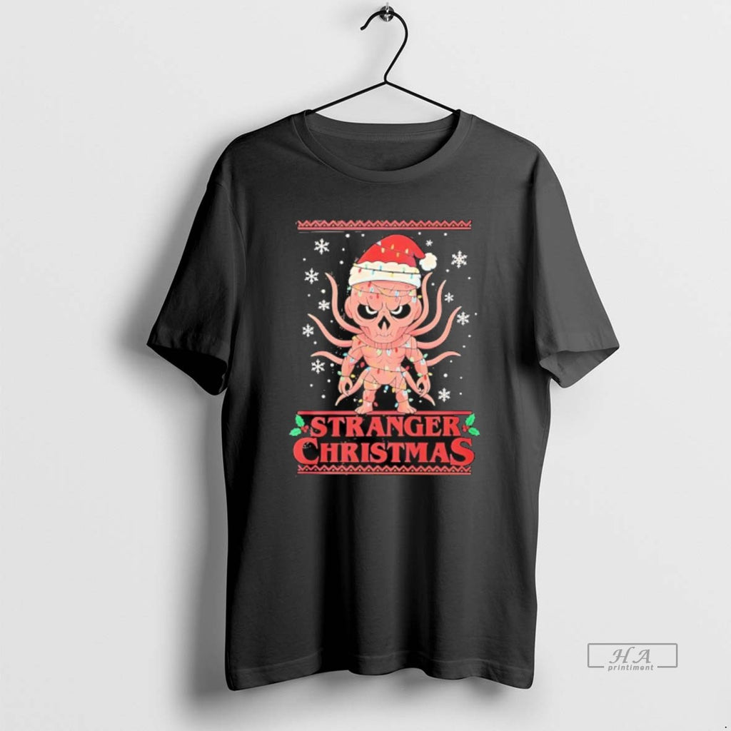 Official Stranger Christmas Demogorgon Ugly Christmas Lights