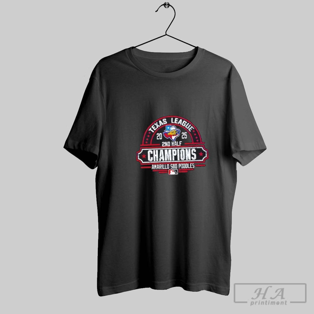 Official Texas League Amarillo Sod Poodles Mascot 2025 2nd Half Champions Playoff