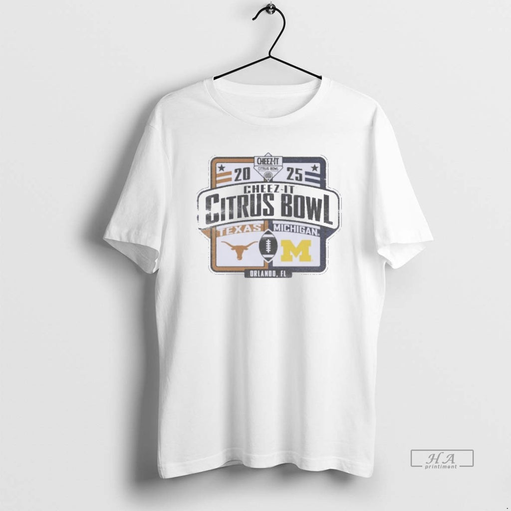 Official Texas Longhorns Citrus Bowl Game Dueling Vs Michigan