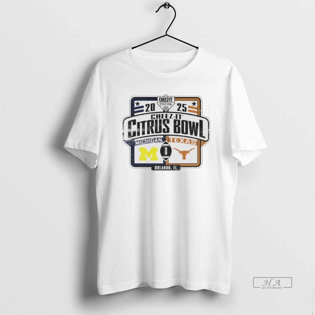 Official Texas Longhorns Beat Michigan Wolverines 2025 Citrus Bowl Game Dueling