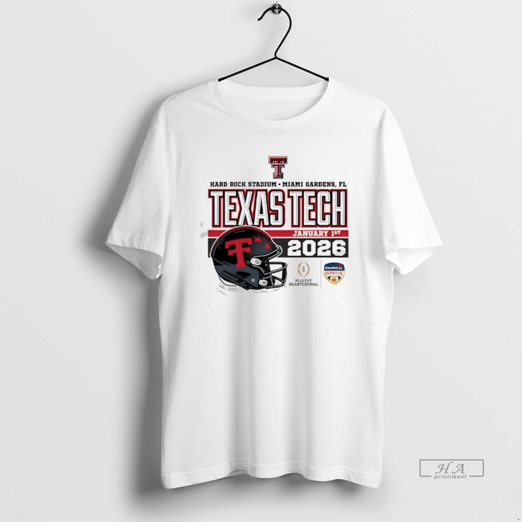 Official Texas Tech 2025 Cfp January 1st 2026 Hard Rock Stadium