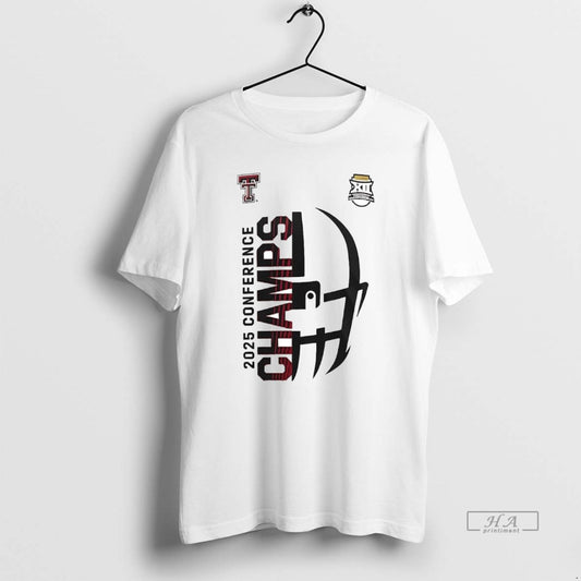 Official Texas Tech Red Raiders 2025 Conference Champs 2 Sided T-Shirts, Hoodie, Sweatshirt | WearSparks.com