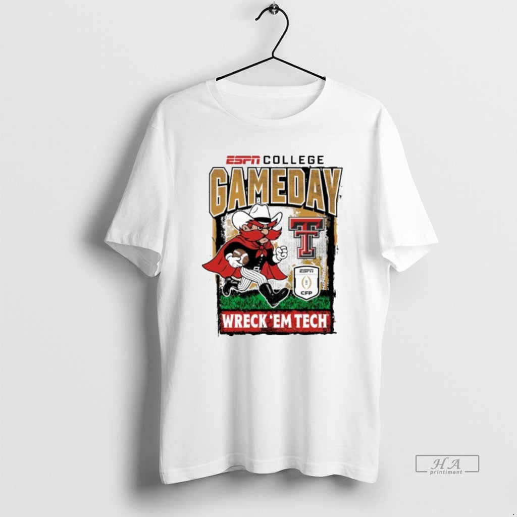 Official Texas Tech Red Raiders Cfp 25 2026 Wreck Em Tech Gameday Runner Mascot