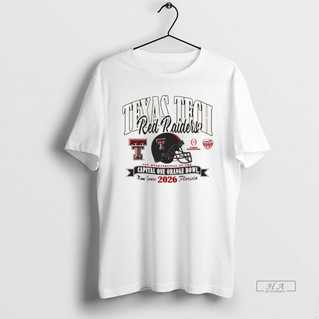 Official Texas Tech Red Raiders College Football Playoff 2026 Orange Bowl Christmas