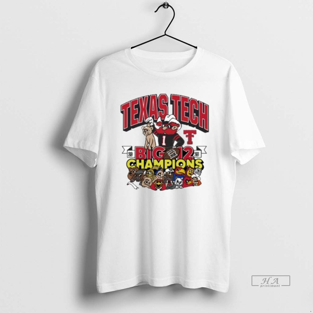 Official Texas Tech Red Raiders Victory Winning Big 12 Football Champs Mascots