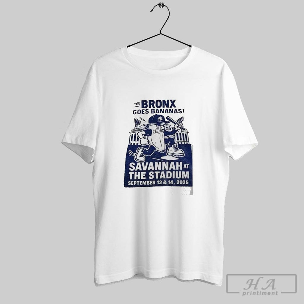 Official The Bronx Goes Savannah Bananas New York Yankees The Stadium September 13 And 14