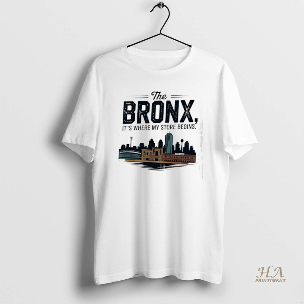 Official The Bronx Its Where My Store Begins Skyline