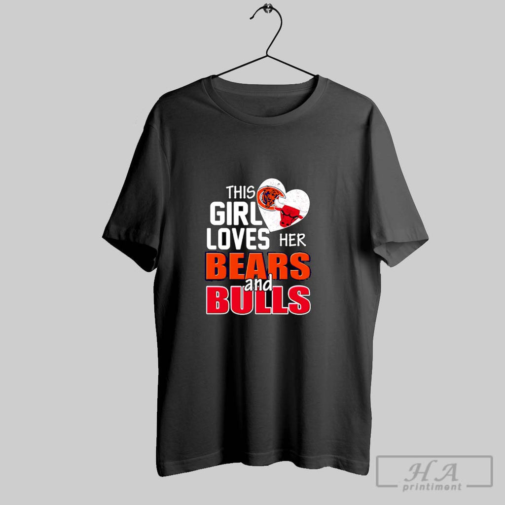 Official This Girl Loves Her Bears And Bulls
