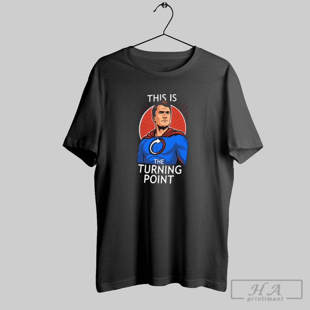 Official This Is Charlie Kirk Superhero The Turning Point