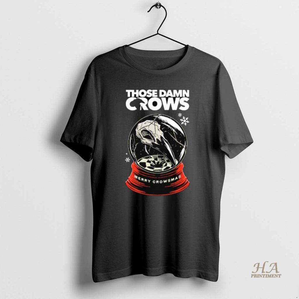 Official Those Damn Crows Merry Crowsmas 2025 Long Sleve