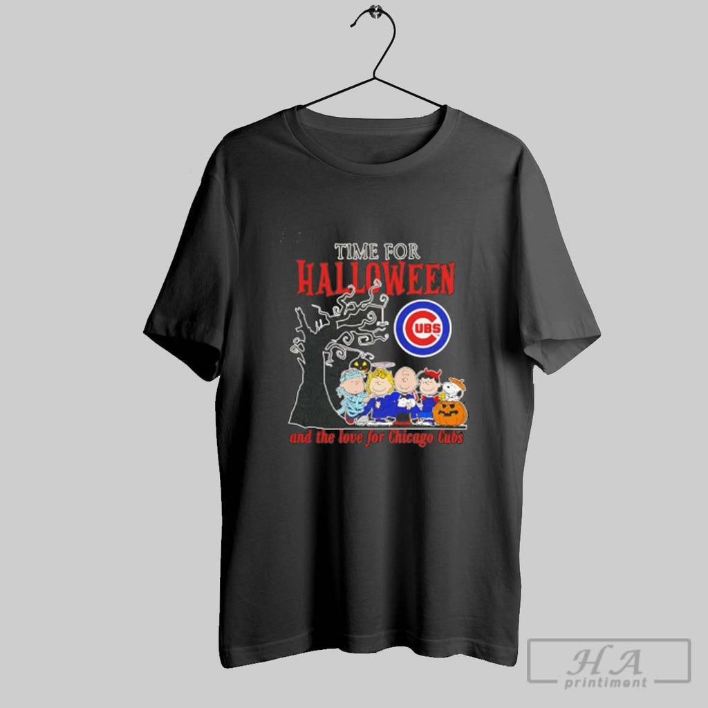Official Time For Halloween And The Love For Chicago Cubs Peanuts