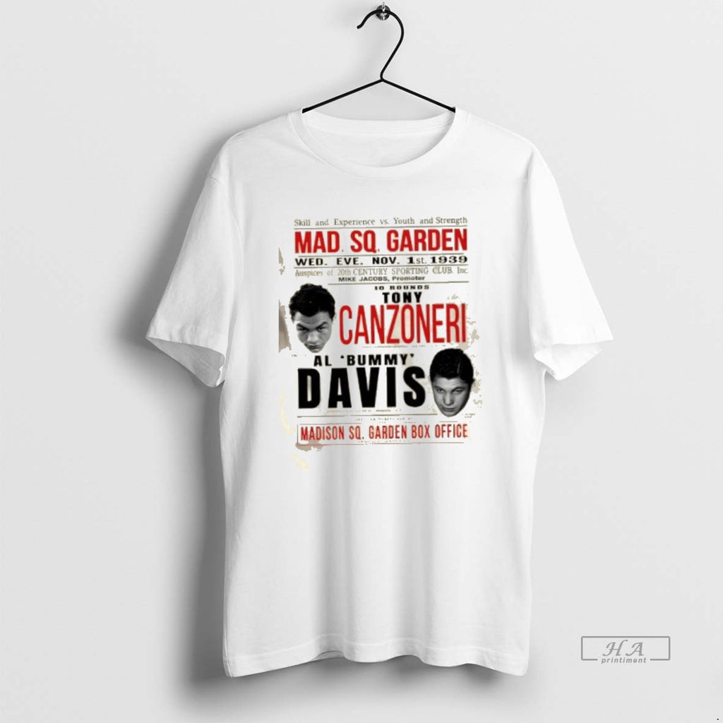 Official Tony Canzoneri Vs Bummy Davis Madison Sq Garden Box Office