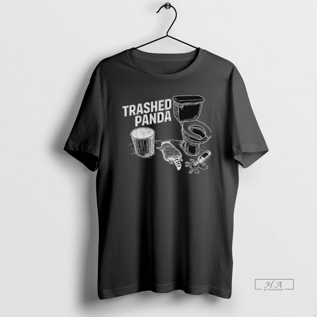 Official Trashed Panda Funny Drunk Racoon Funny Meme