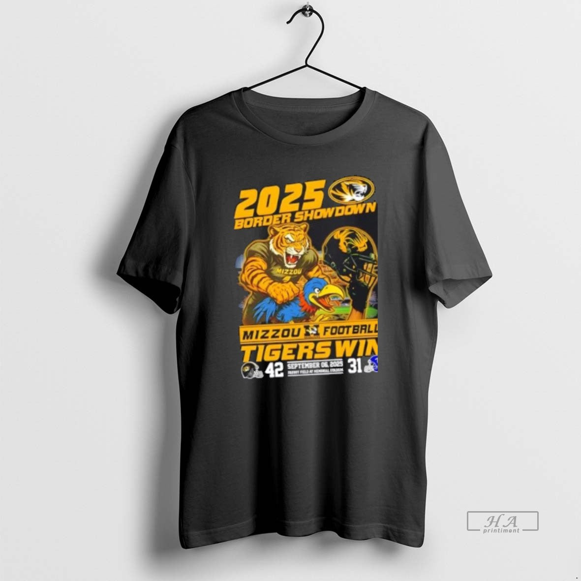 Official Trendy 2025 Border Showdown Mizzou Tigers Win The Border Showdown