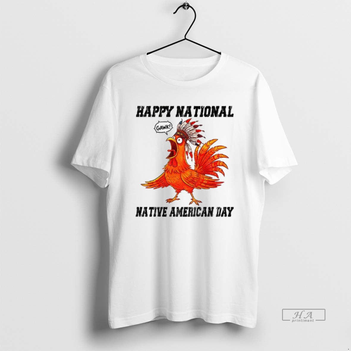 Official Trendy Chicken Meme Happy National Native American Day