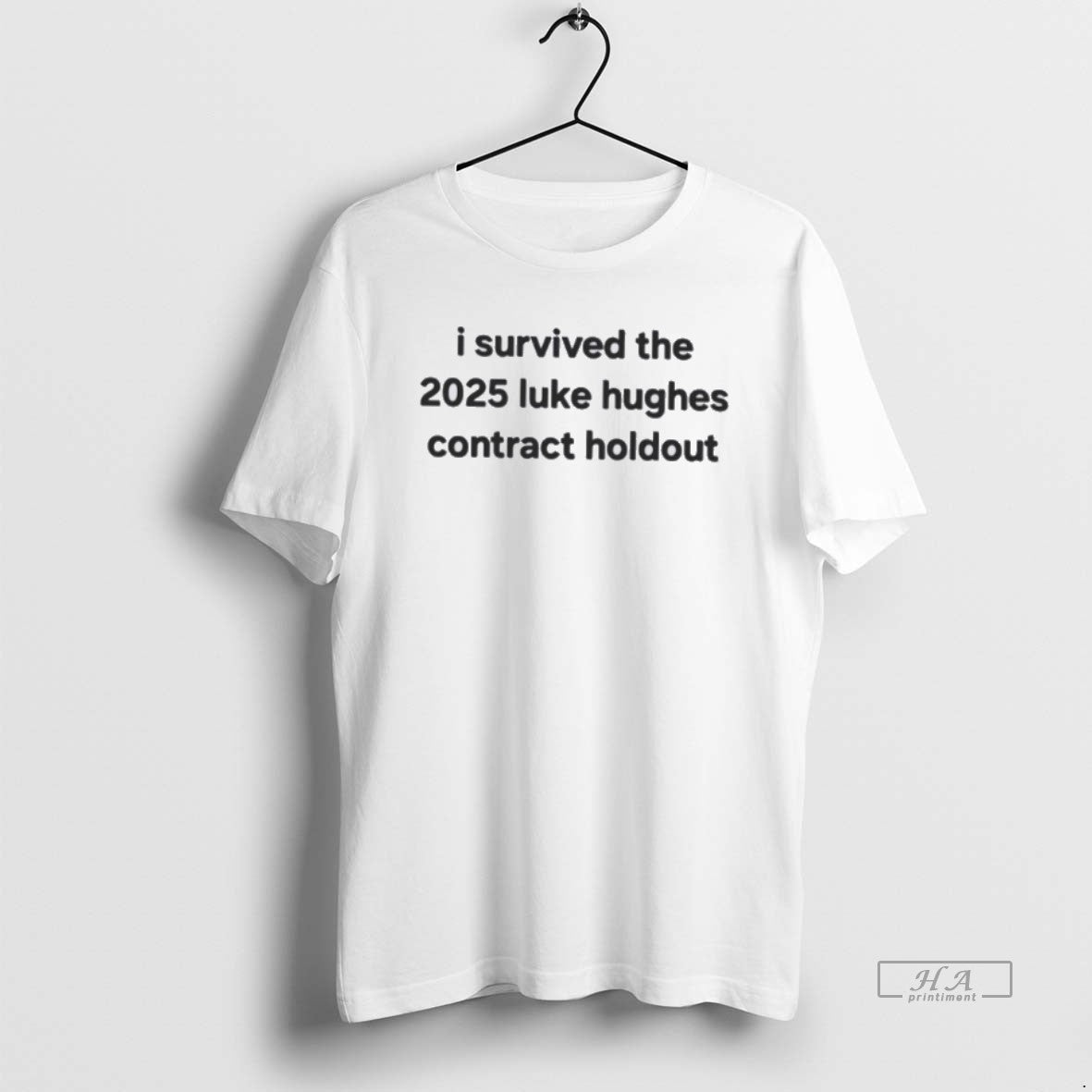 Official Trendy I Survived The 2025 Luke Hughes Contract Holdout