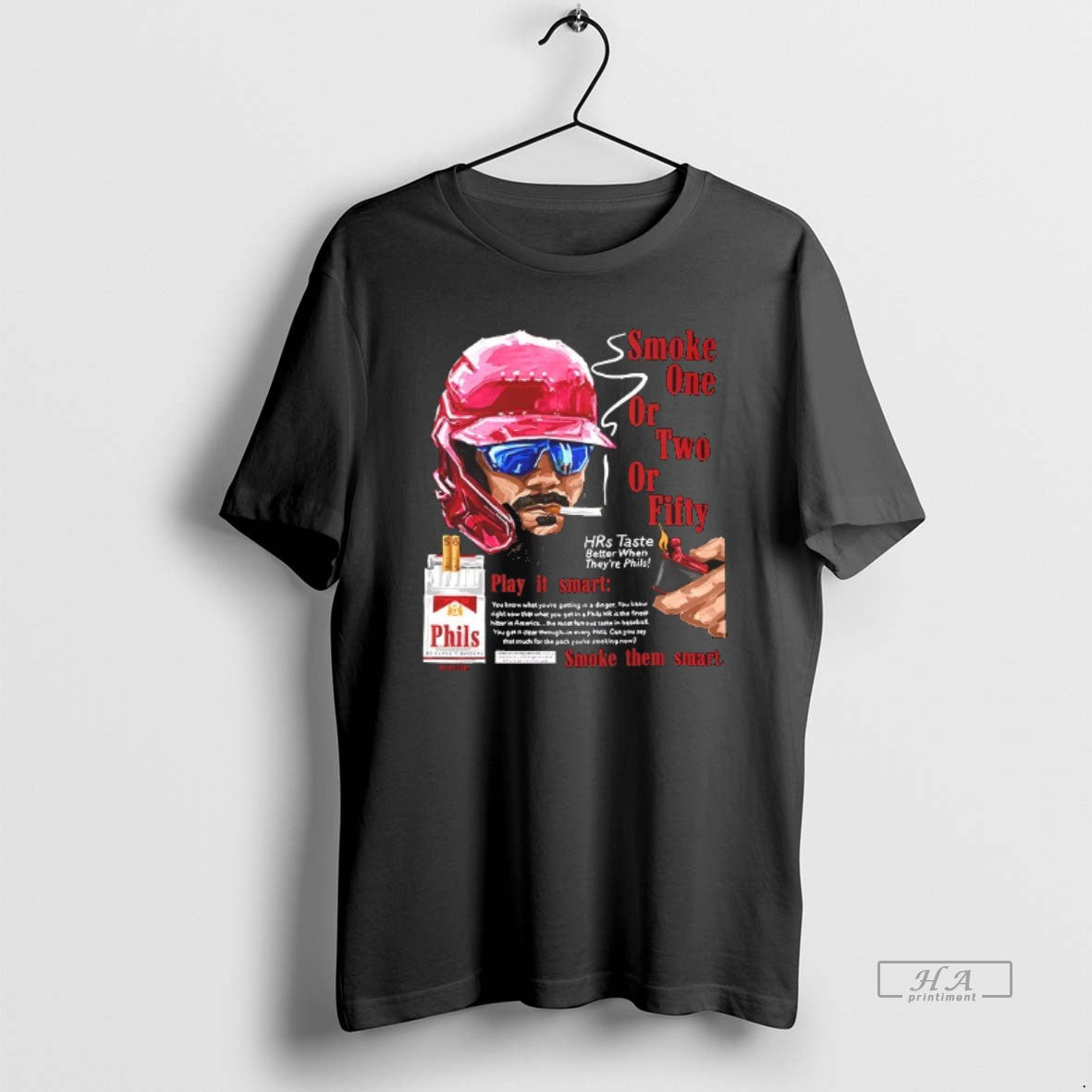 Official Trendy Smoke 50 Hrs One Or Two Or Fifty Philadelphia Phillies Baseball