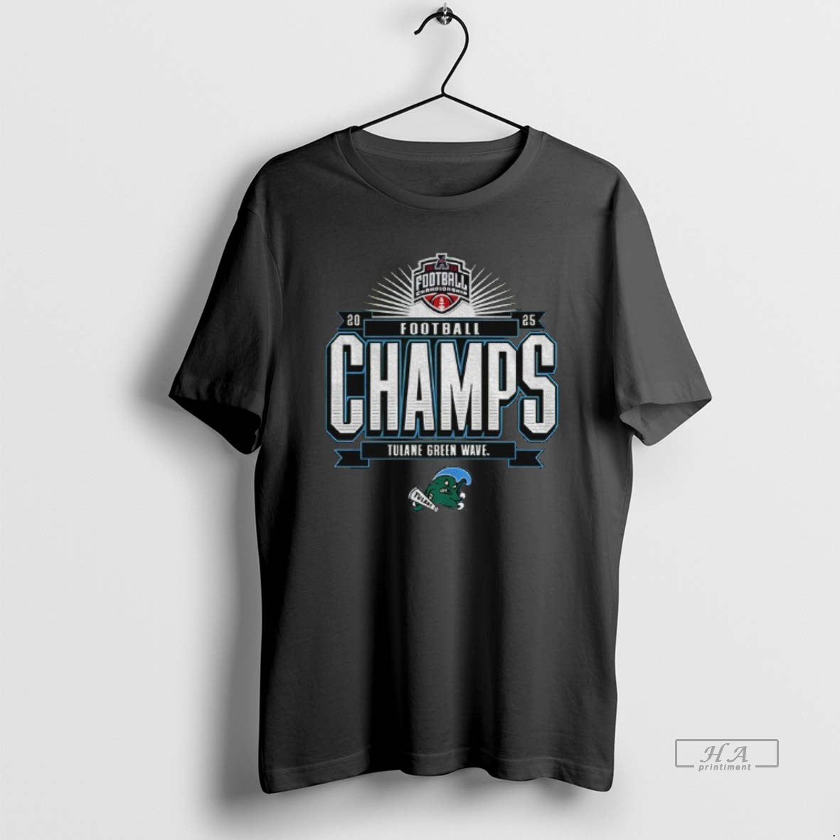 Official Tulane Green Wave 2025 American Athletic Conference Football Champions T-Shirts, Hoodie, Sweatshirt | WearSparks.com