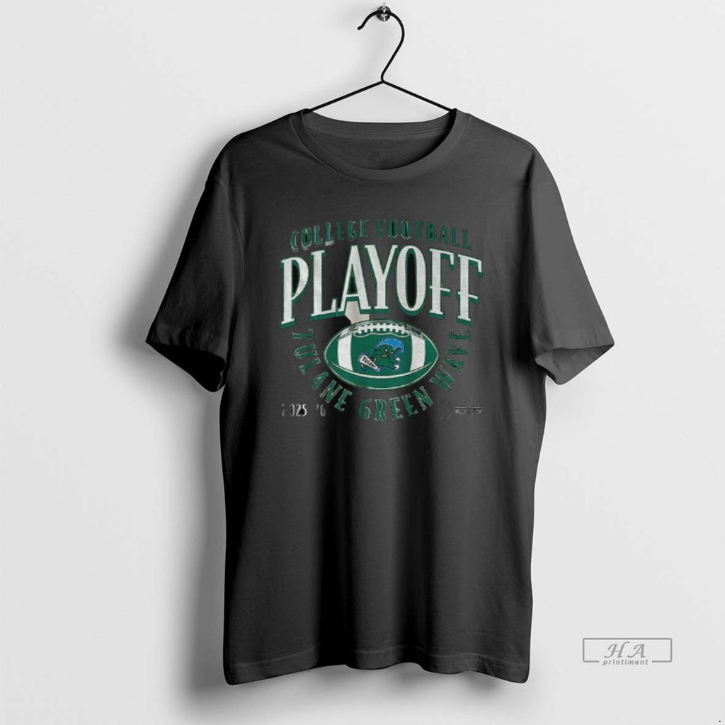 Official Tulane Green Wave Football 2025 Cfp Curve College Football Playoff 2025 2026