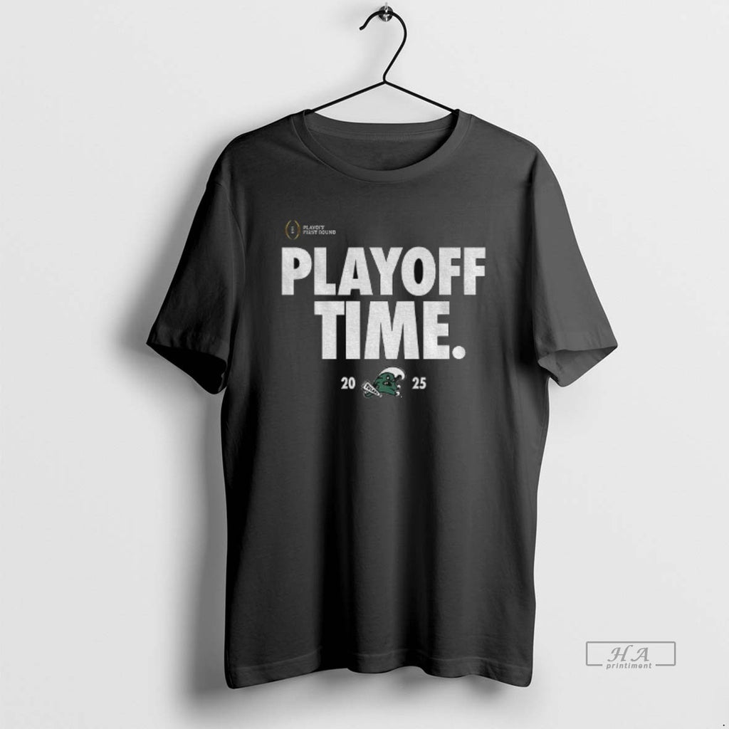Official Tulane Green Wave Football Playoff Time College Football Playoff 2025 Logo