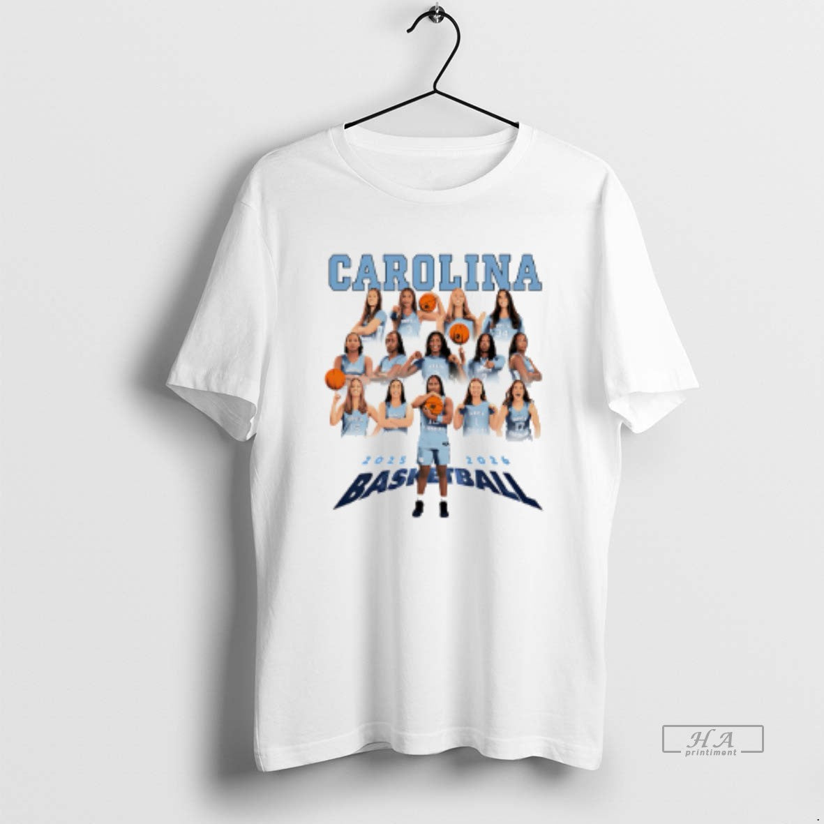 Official Unc Womens Basketball 2025 2026 Team Collage T-Shirts, Hoodie, Sweatshirt | WearSparks.com
