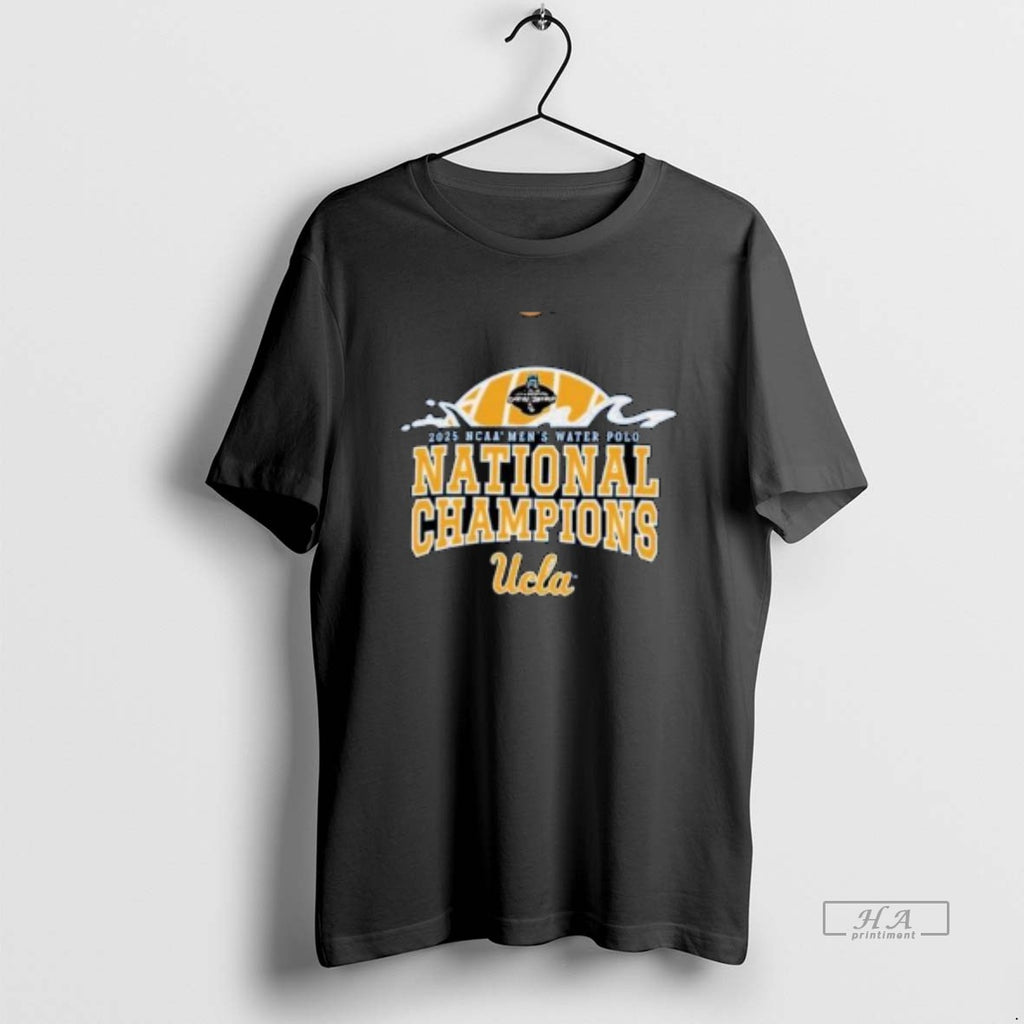 Official Ucla Bruins Champion 2025 Ncaa Mens Water Polo National Champions Circle Black