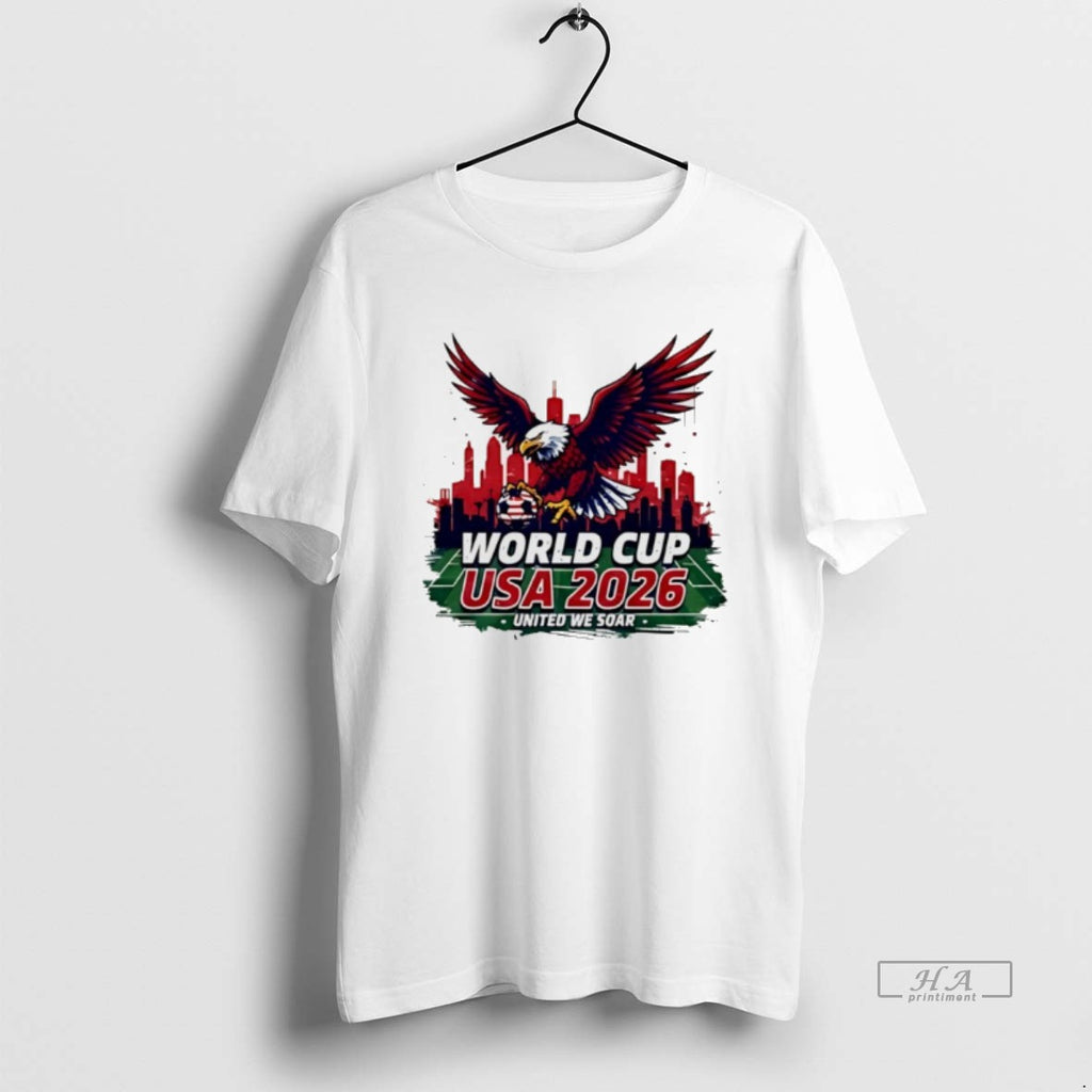 Official Usa 2026 World Cup Eagle Soccer United We Soar