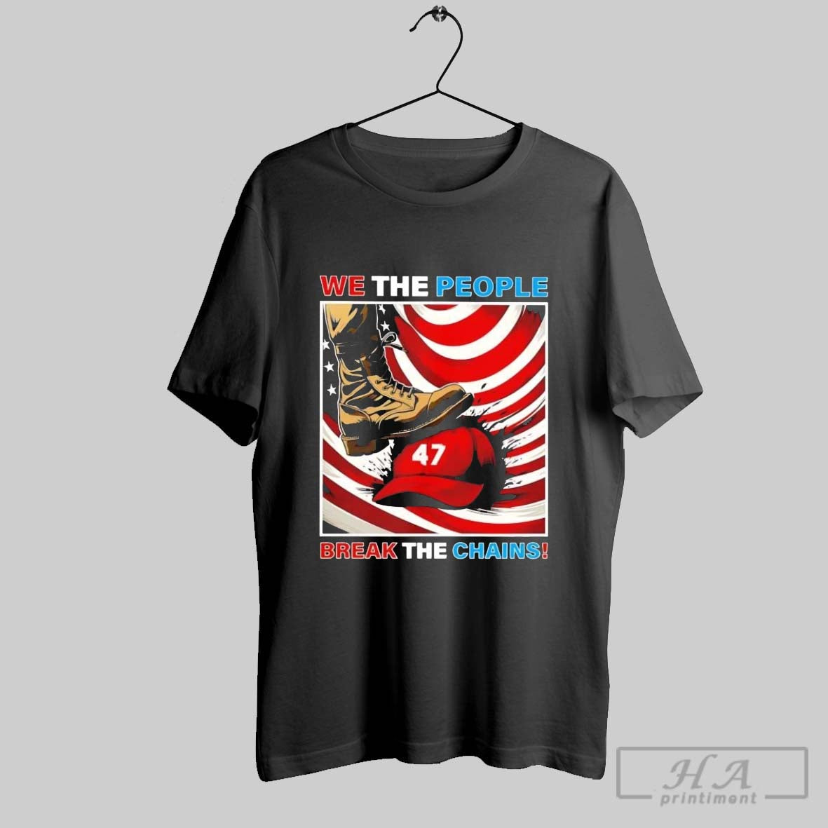 Official Veteran Step On Maga Hat We The People Break The Chains