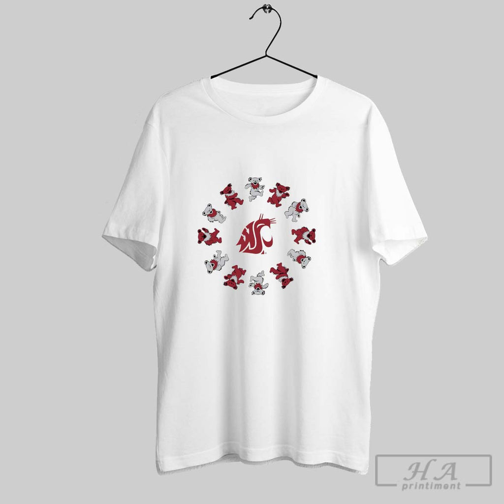 Official Washington State X Grateful Dead Circle Bears