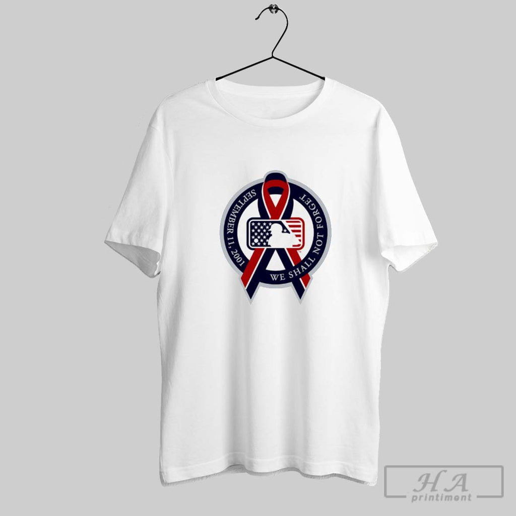 Official We Shall Not Forget Mlb September 11 2001 Logo