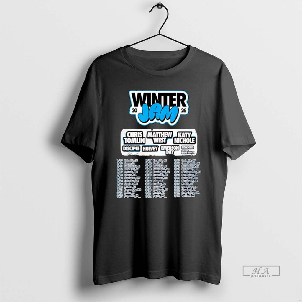 Official Winter Jam Tour 2026 Chris Tomlin Matthew West Katy Nichole Christmas