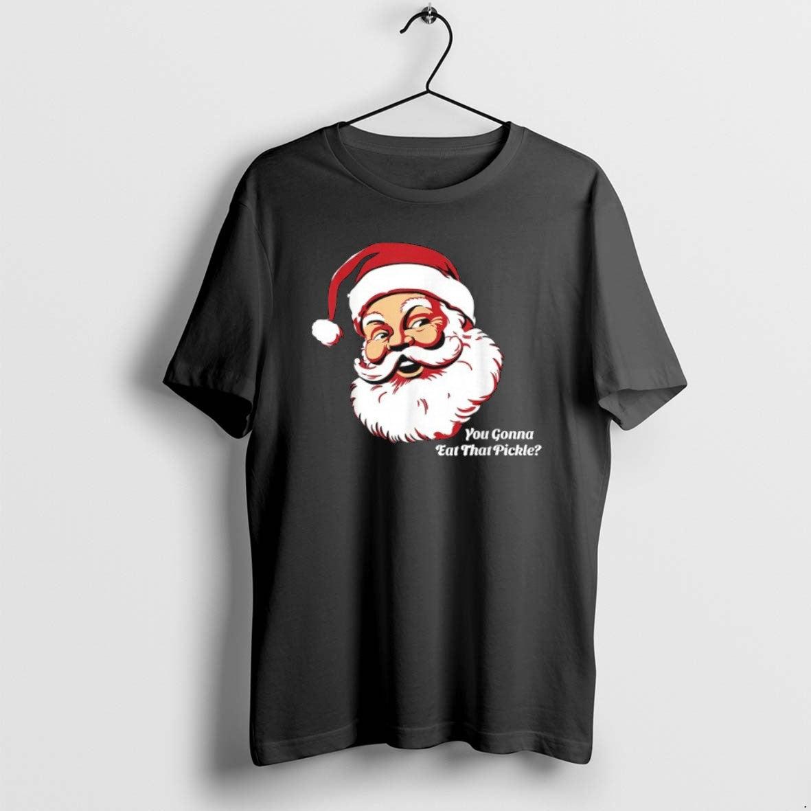 Official You Gonna Eat That Pickle Santa Claus Christmas Xmas T-Shirts, Hoodie, Sweatshirt | WearSparks.com
