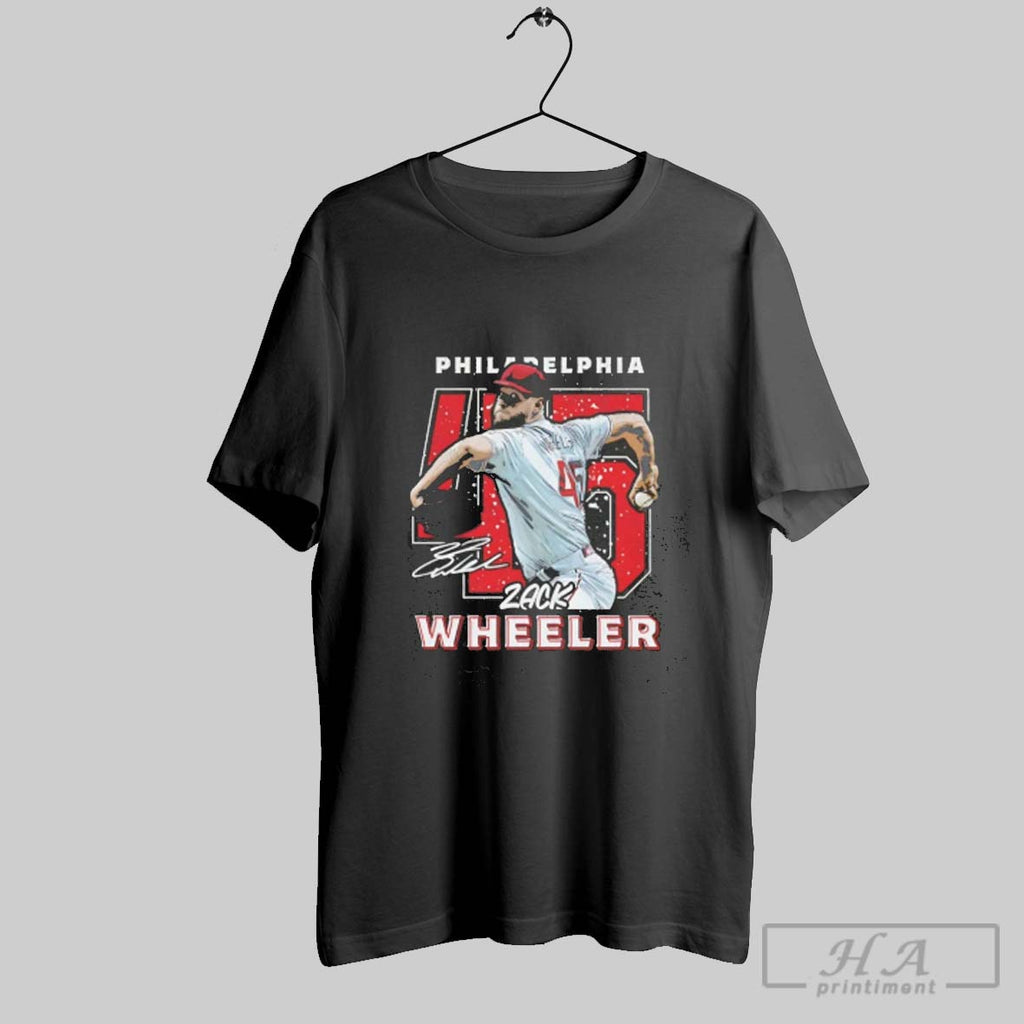 Official Zack Wheeler Philadelphia Phillies Signature Vintage