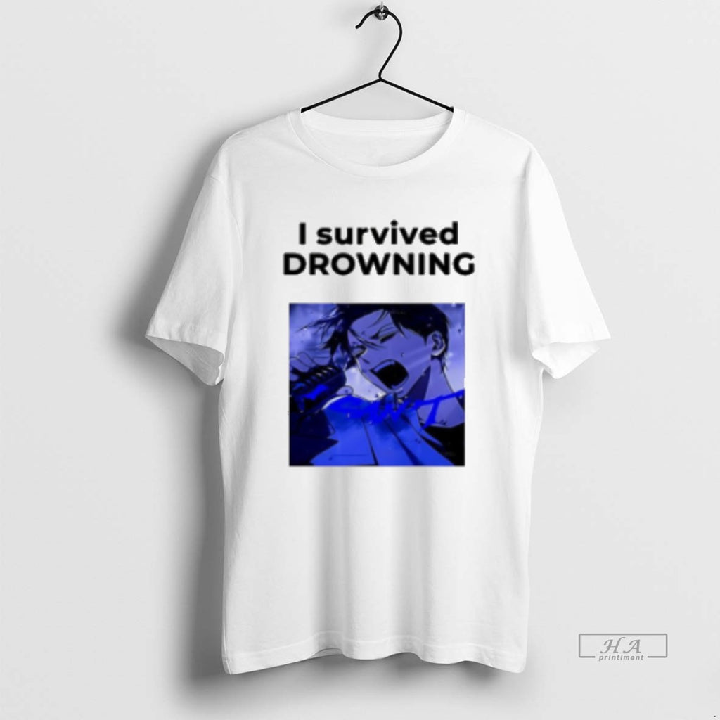 Official Akamu Na Ko I Survived Drowning Classic Womens