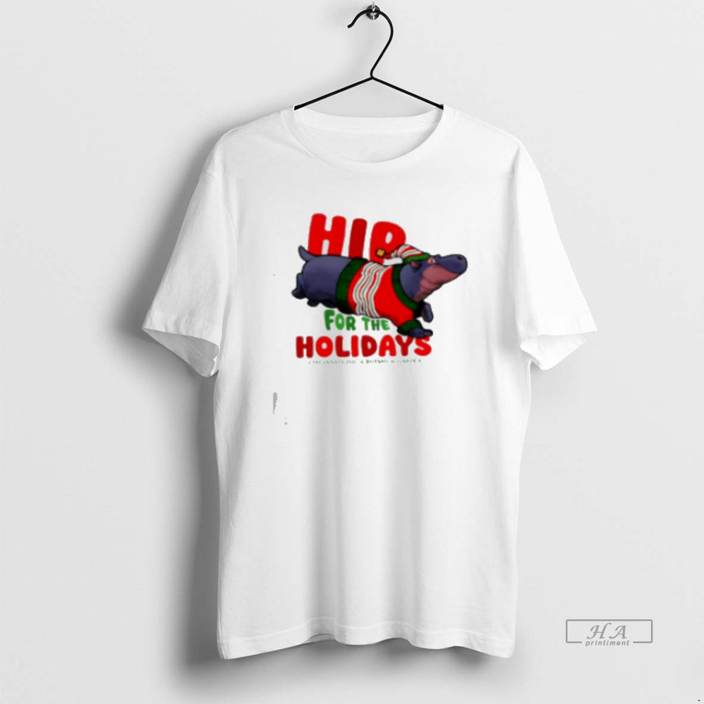 Official Best Hip For The Holidays Christmas Classic Womens