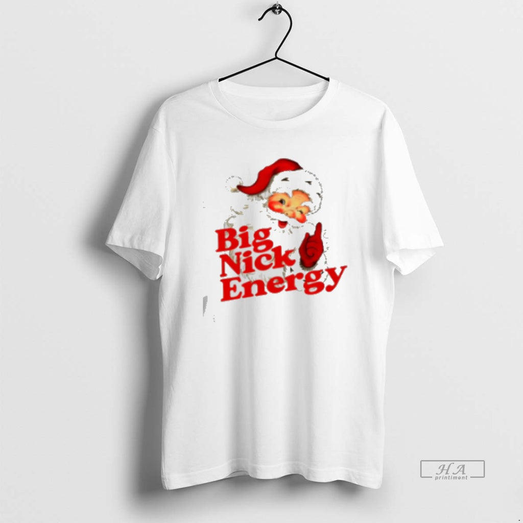 Official Big Nick Energy Santa Claus Merry Christmas 2025 Classic Womens