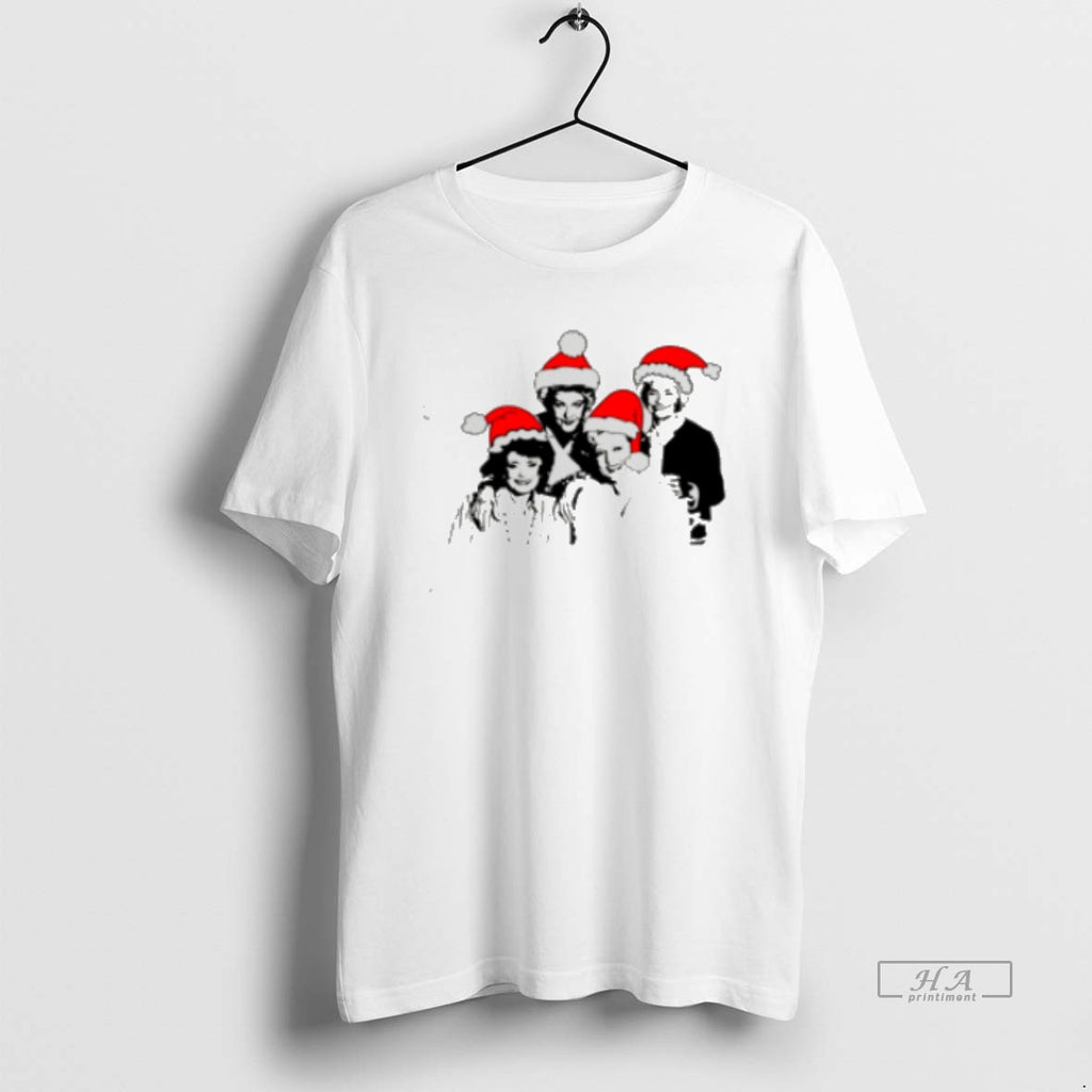 Official Cute Golden Girl Santa Hat Christmas Version Classic Womens