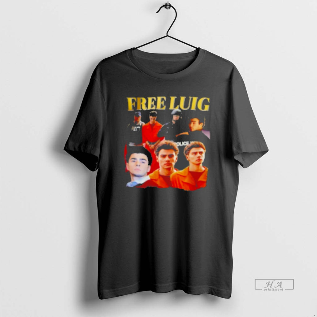 Official Free Luigi Mugshot Classic Womens