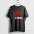 Official Funny Cat Throwing Brick Meme Classic Womens