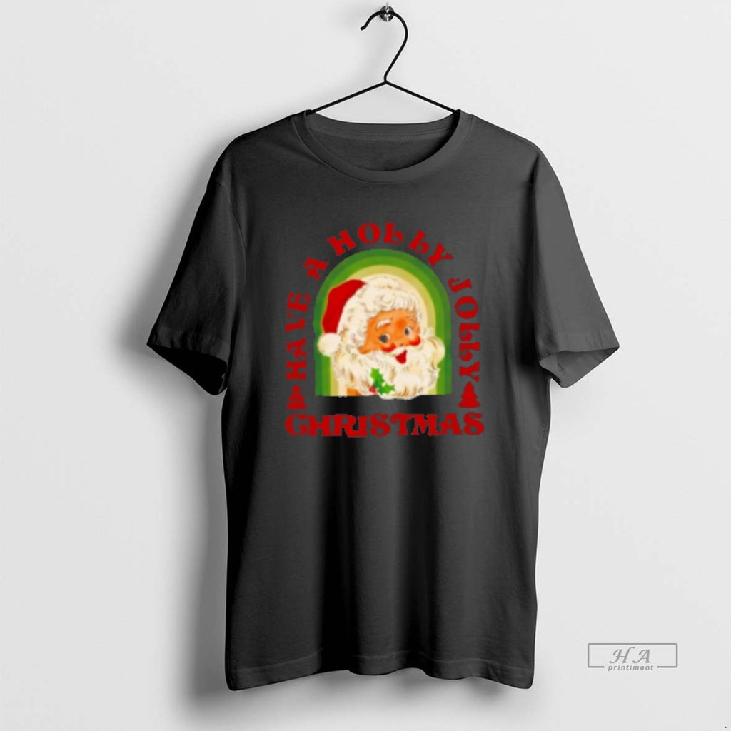 Official Holly Jolly Christmas Santa Claus Classic Womens