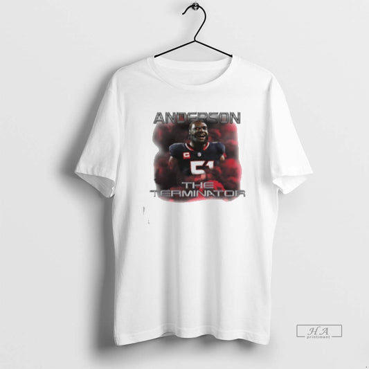Official Will Anderson Jr The Terminator Houston Texans Football Classic Womens T-Shirts, Hoodie, Sweatshirt | WearSparks.com