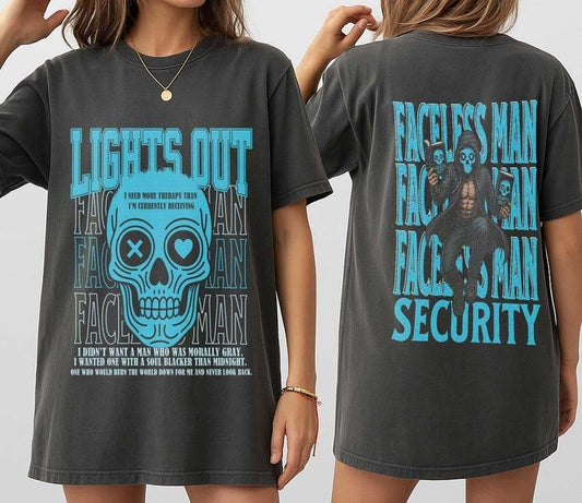Officially Licensed Lights Out Book T-shirt, Navessa Allen T-shirt,Book Merch, Dark Romance, Comfort Colors T-shirt