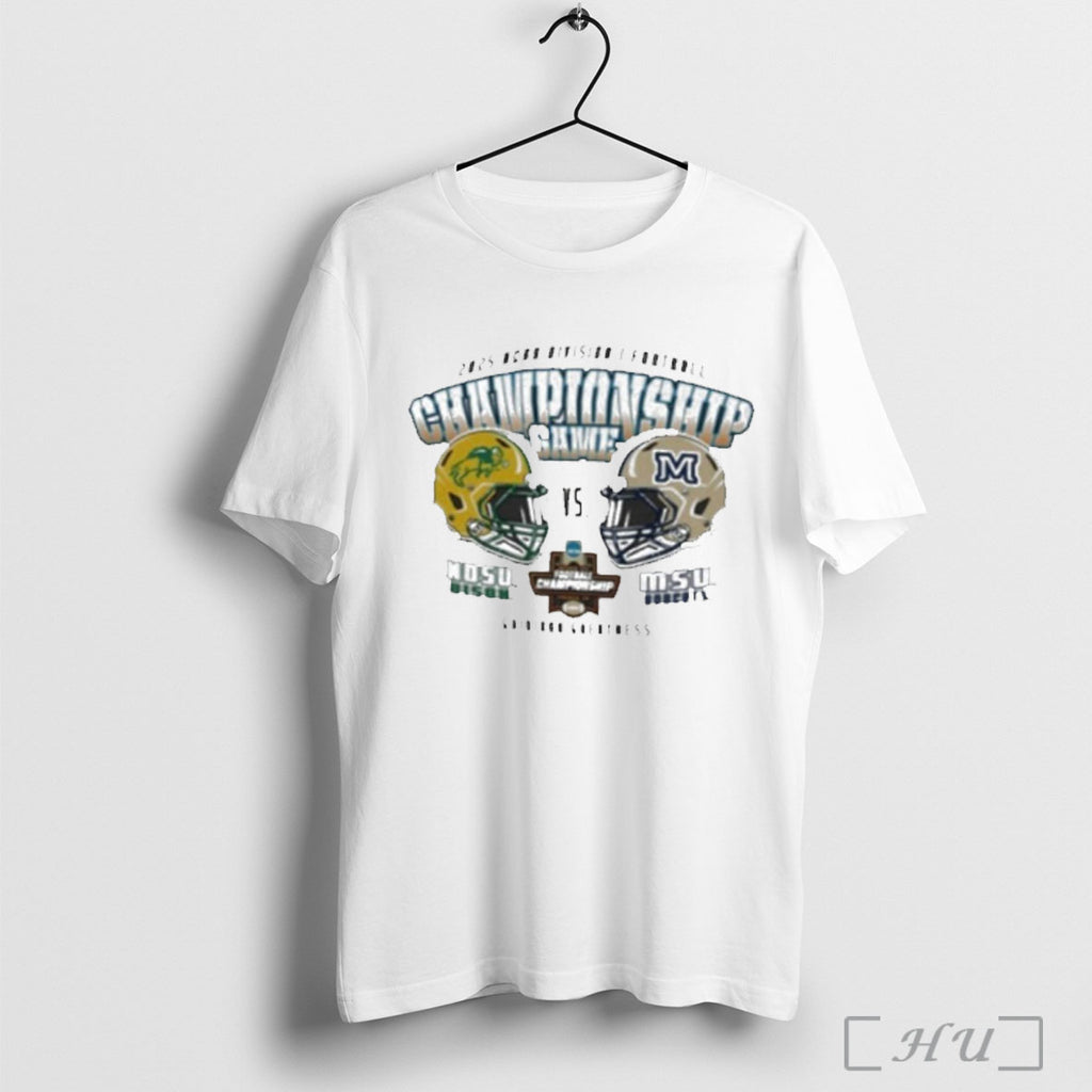 Officials 2024 Fcs Football Championship Ndsu Vs Montana State Head To Head T Shirt