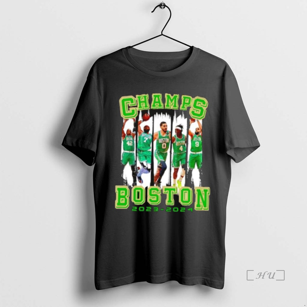 Officials 2025 Finals Champs Boston Cartoon Basketball Stylish