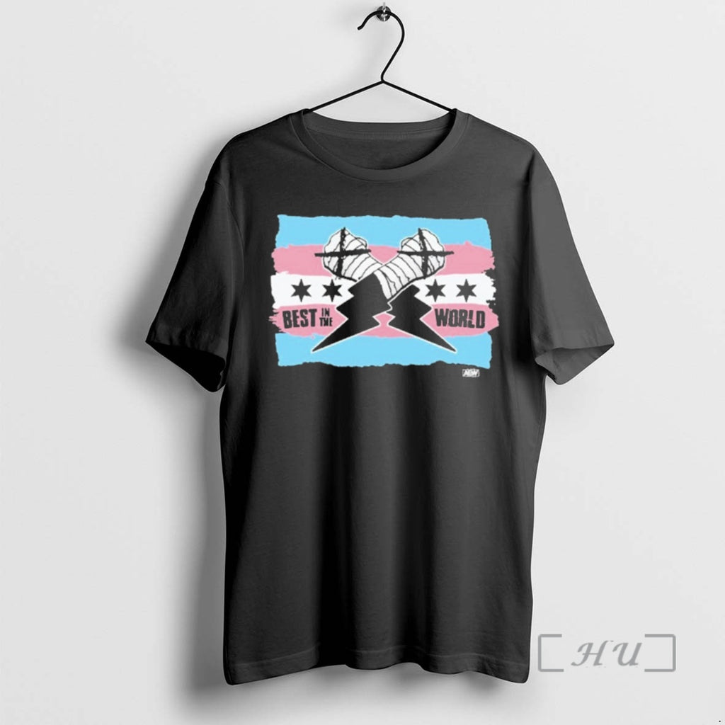 Officials Aew Cm Punk Best In The World Trans Pride
