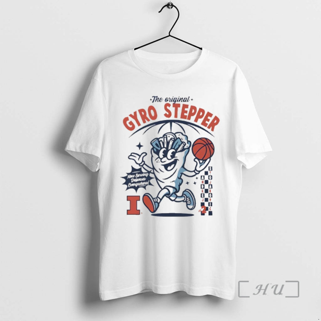 Officials Andrej Stojakovic Illinois Fighting Illini The Gyro Stepper
