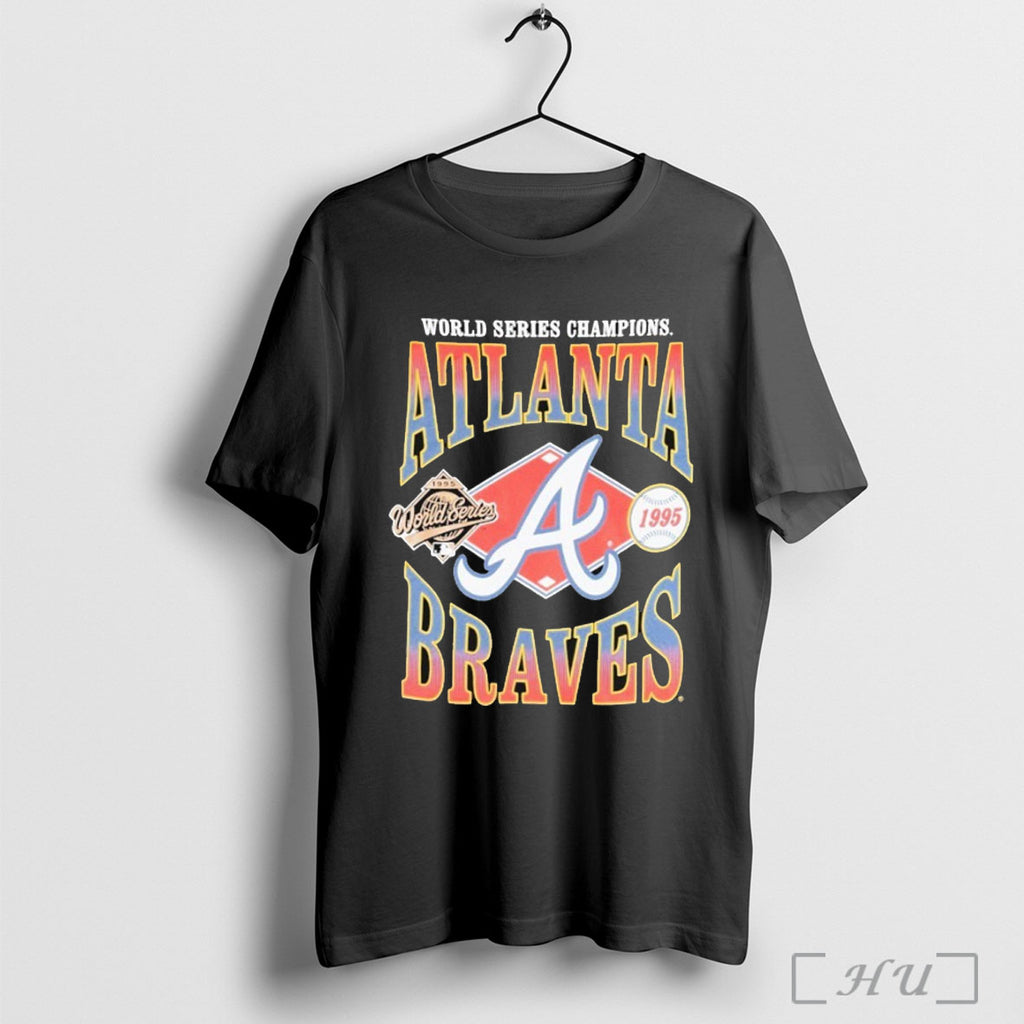 Officials Atlanta Braves World Series 1995 World Series Champions Mlb T Shirt