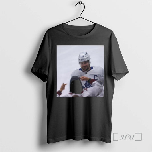 Officials Auston Matthews Smirks At The Avs Fans T-Shirts, Hoodie, Sweatshirt | WearSparks.com