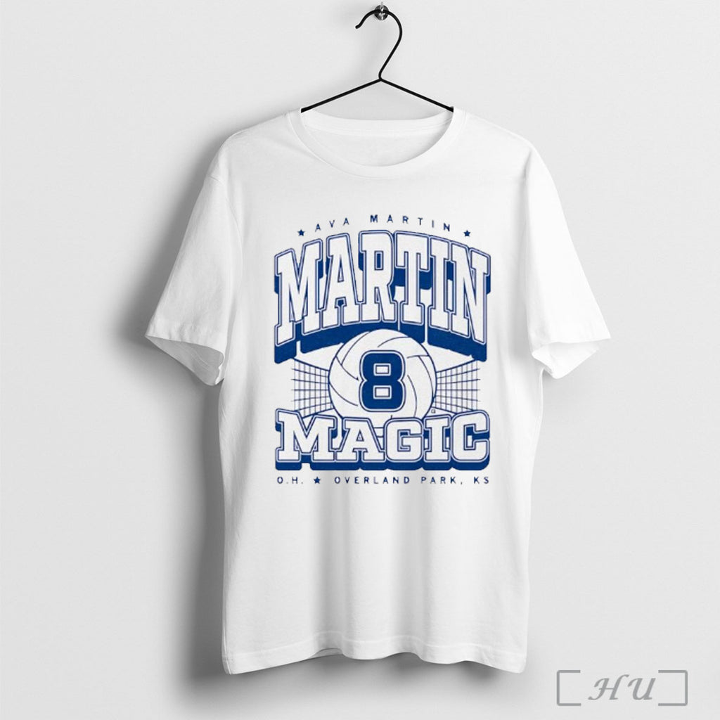 Officials Ava Martin Volleyball Magic Number 27 T Shirt